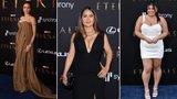 Souboj dekoltů na premiéře: Salma Hayeková (55) „odrovnala“ Angelinu Jolie (46)!   