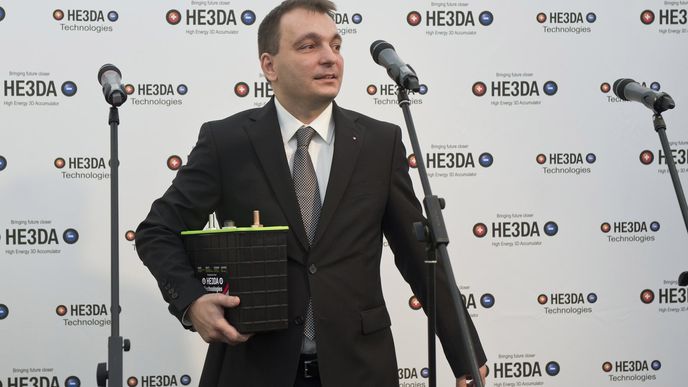 HE3DA a její hlavní investor Radomír Prus