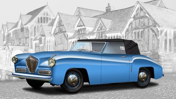 Healey Sportsmobile (1948–1950): Kabriolet z Warwicku