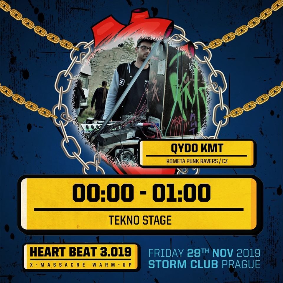 Na Heart Beat 3.019 vystoupí Qydo KMT.