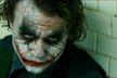 Heath Ledger jako Joker ve filmu Temný rytíř