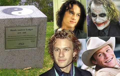 Heath Ledger (†28) by oslavil 40! Co znamenají tajemné znaky na jeho hrobě?