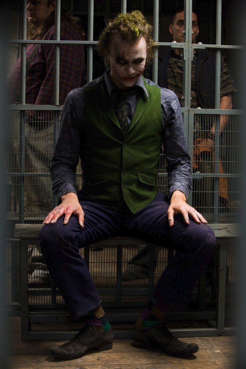 Heath Ledger jako legendární Joker