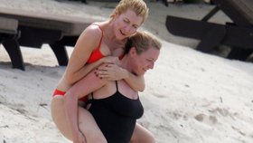 Heather Mills: Na pláži bez protézy