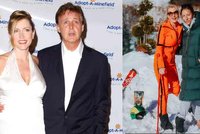 Bývalka Paula McCartneyho na lyžích: Zlomila si umělou nohu!