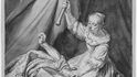 Jael zabíjí Síseru. Kresba: Solomon de Bray, 1660.