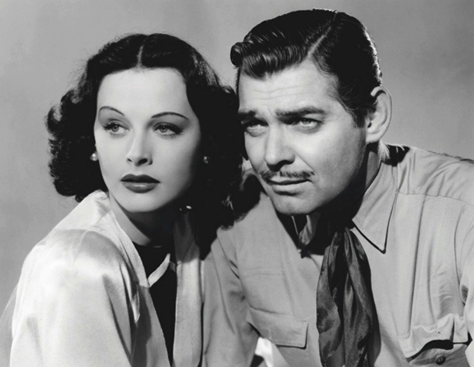 Hedy Lamarr a Clark Gable si spolu zahráli milnece ve snímku Tekuté zlato.