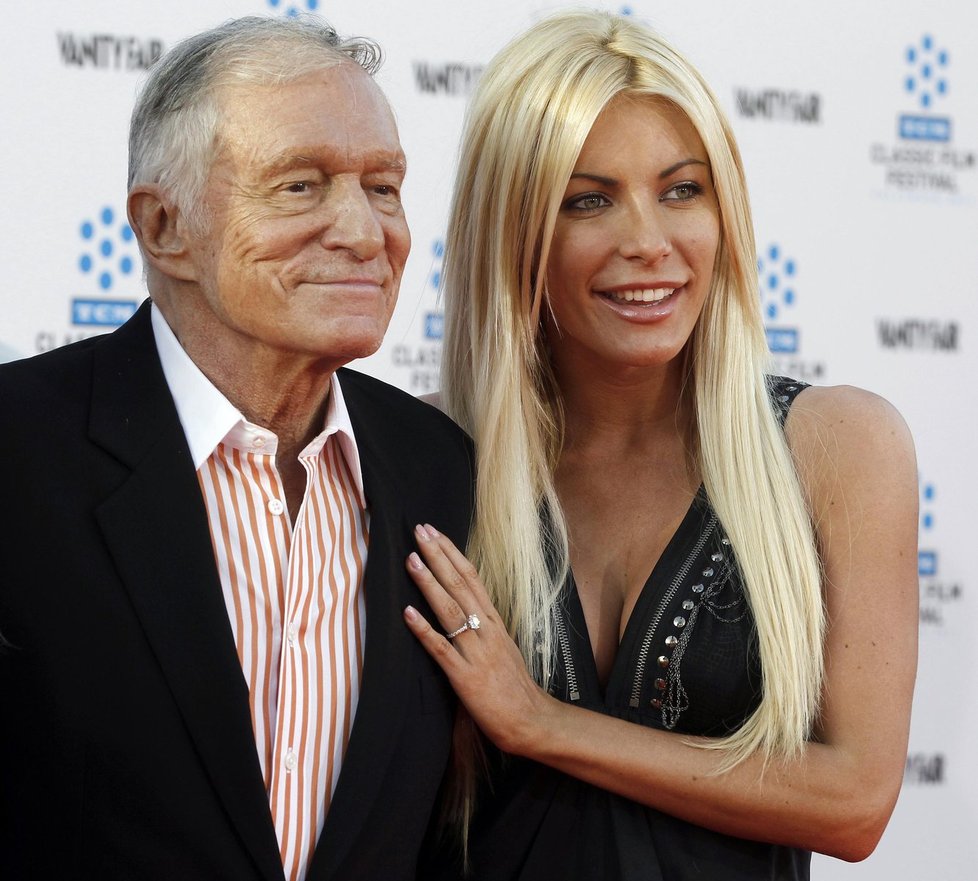 Crystal Harris a Hugh Hefner