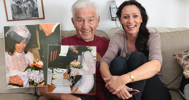 Heidi Janků zavzpomínala na svatbu s láskou svého života Ivošem Pavlíkem.