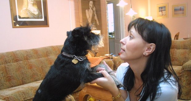Heidi Janků miluje psy.