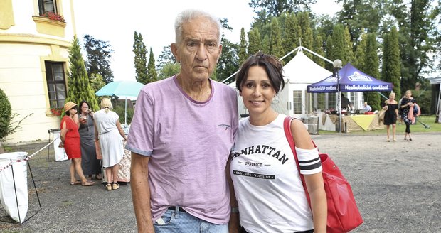 Heidi Janků s manželem Ivo Pavlíkem týden před jeho smrtí