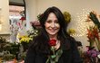 Heidi Janků přestřihovala pásku při otevření obchodu s květinami Nej kytky