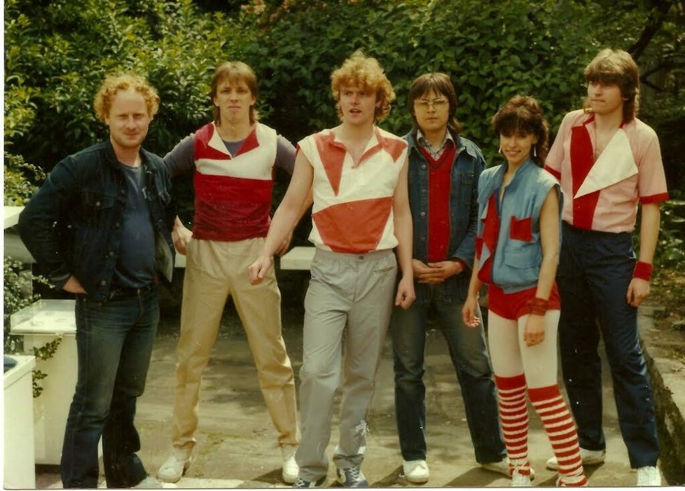 Heidi Janků a její skupina Supernova v roce 1988