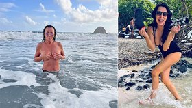 Odvážná Heidi Janků (60): Nahá ve vlnách! 