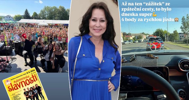Heidi Janků měla po koncertě na Malé Moravě střet se zákonem.