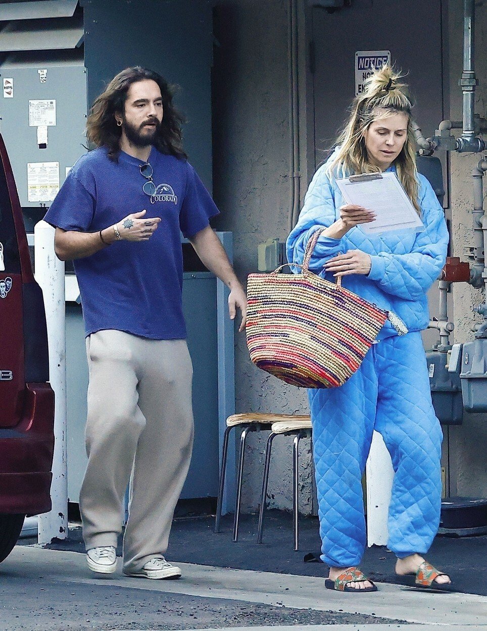 Heidi Klum a Tom Kaulitz mají starosti o nemocného pejska.