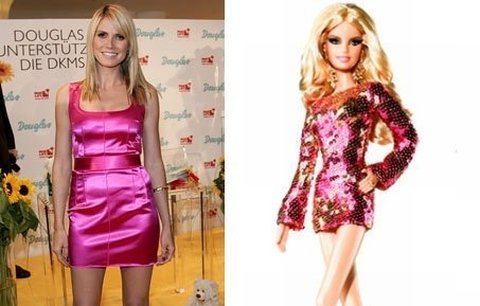Heidi Klum má vlastní panenku Barbie 