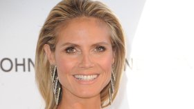 Topmodelka Heidi Klum si dává na vánoční výzdobě opravdu záležet.