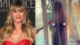 Nestydatá Heidi Klumová (47) opět dráždí: Kvůli manželovi (31) odhalila nahé tělo!