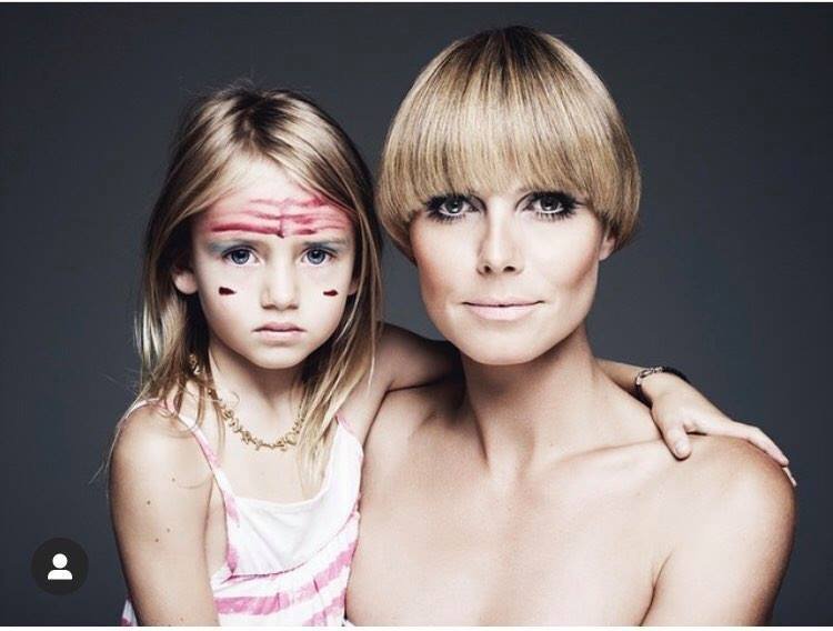 Heidi Klum s dcerou