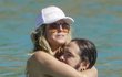 Povánoční dovolená Heidi Klum Povánoční dovolená Heidi Klum