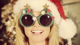 Heidi Klum si vánoční svátky užívá po svém