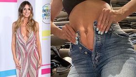 Heidi Klumová nedopne kalhoty! Daň za koronavirovou karanténu, nebo miminko?