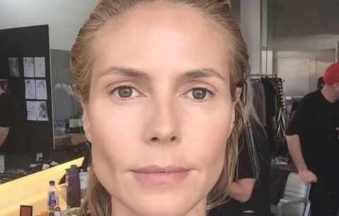 Heidi Klum se nestydí: Podívejte se, jak vypadá bez nánosu líčidel!