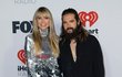 Ceny iHeartRadio - Heidi Klum s manželem