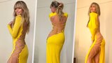 Dračice Heidi Klumová (48): Spodní prádlo se pod šaty nevešlo!