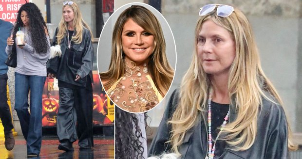 Nenalíčená Heidi Klum je k nepoznání