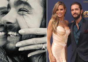Topmodelka Heidi Klumová utajila třetí svatbu! Své ano řekla "emoušovi" z Tokio Hotel!