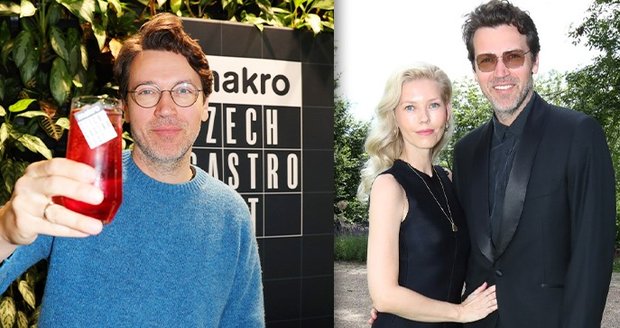 Lukáš Hejlík s manželkou Veronikou