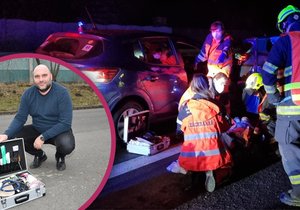 Silniční anděl Vladimír Hejman (46) vozí s sebou v autě zdravotnický kufr. Naposledy zachránil seniora (83), který po boračce zkolaboval.