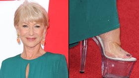 Tohle nosí dáma? Helen Mirren obula boty pro striptérku