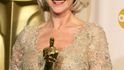 Helen Mirrenová po zisku Oscara