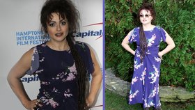 Herečka Helena Bonham Carter to tentokrát s oblečením příliš nevychytala.