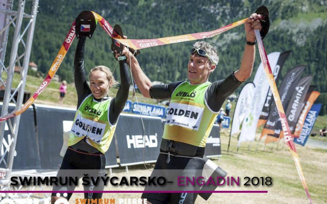 Swimrun Švýčarsko - Engadin 2018