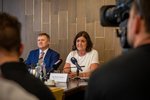 Ministryně pro vědu, výzkum a inovace Helena Langšádlová na tiskové konferenci (13.6.2023)