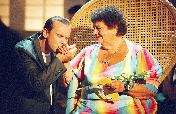 Helena Růžičková v pořadu Hogo Fogo (2000)