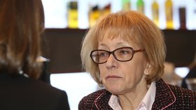 Bývalá ministryně spravedlnosti Helena Válková