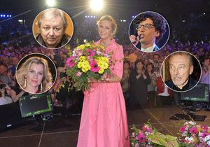 Helena Vondráčková oslavila 70. narozeniny koncertem. Kde zůstali Gott, Korn, Neckář a spol.? Vyměnila je za mladší!
