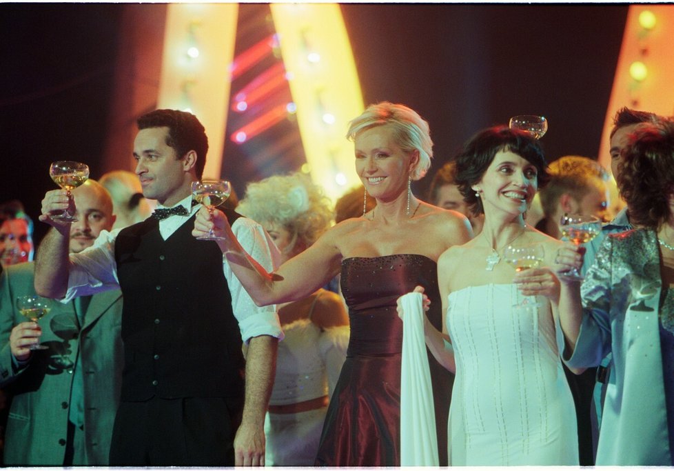 2002: Natáčení televizního pořadu Silvestr 2002 na ČT