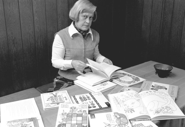 Zmatlíková se věnovala ilustracím desítky let.
