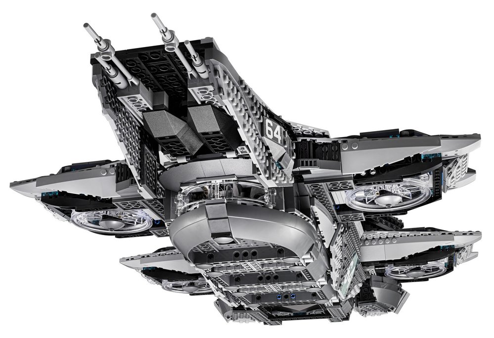 LEGO Helicarrier v plné polní