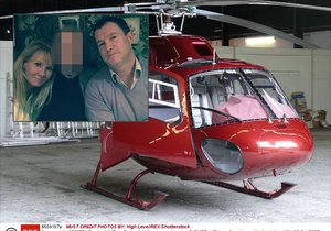 Při havárii helikoptéry zemřel patrně i milionářský pár.