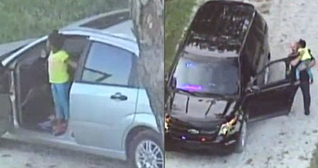 Zloději ukradli auto s malou holčičkou (3): Našla ji televizní helikoptéra