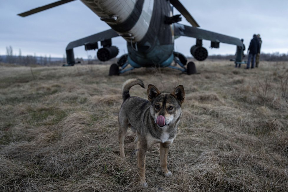 Válka na Ukrajině: Bojové helikoptéry na ukrajinské straně (23. 3. 2023)