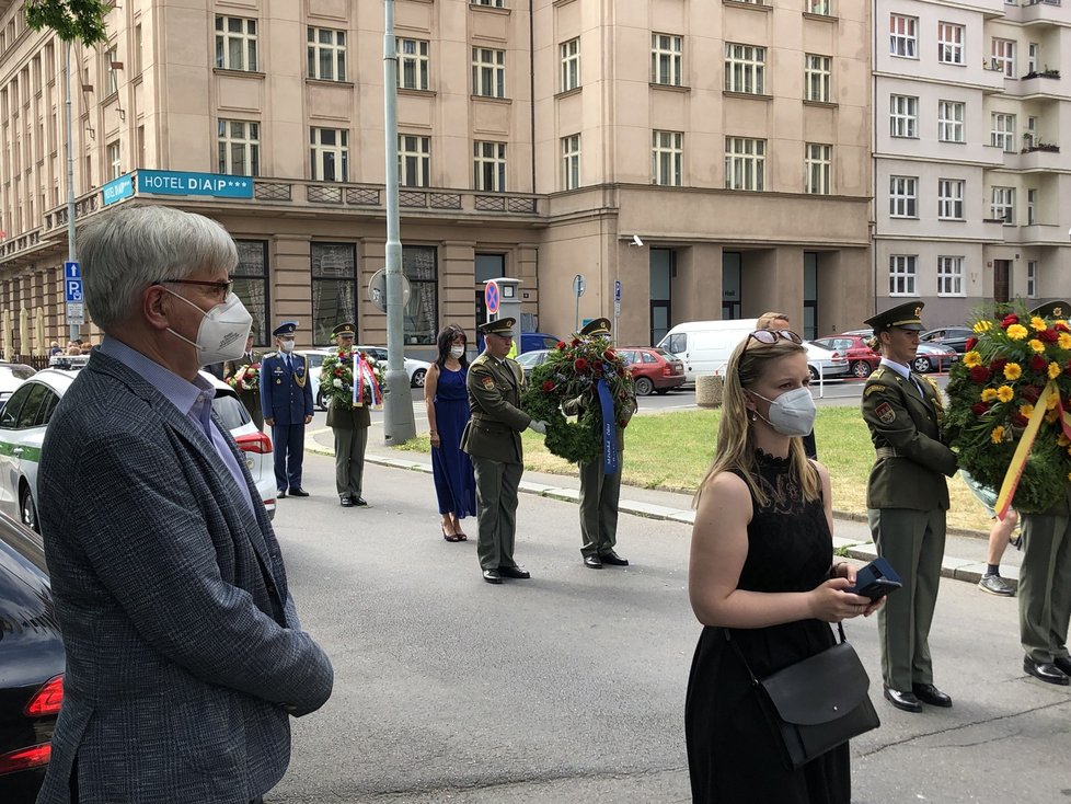 Pieta k uctění památky generála Heliodora Píky, který byl zavražděn ve vykonstruovaném procesu 21. června 1949