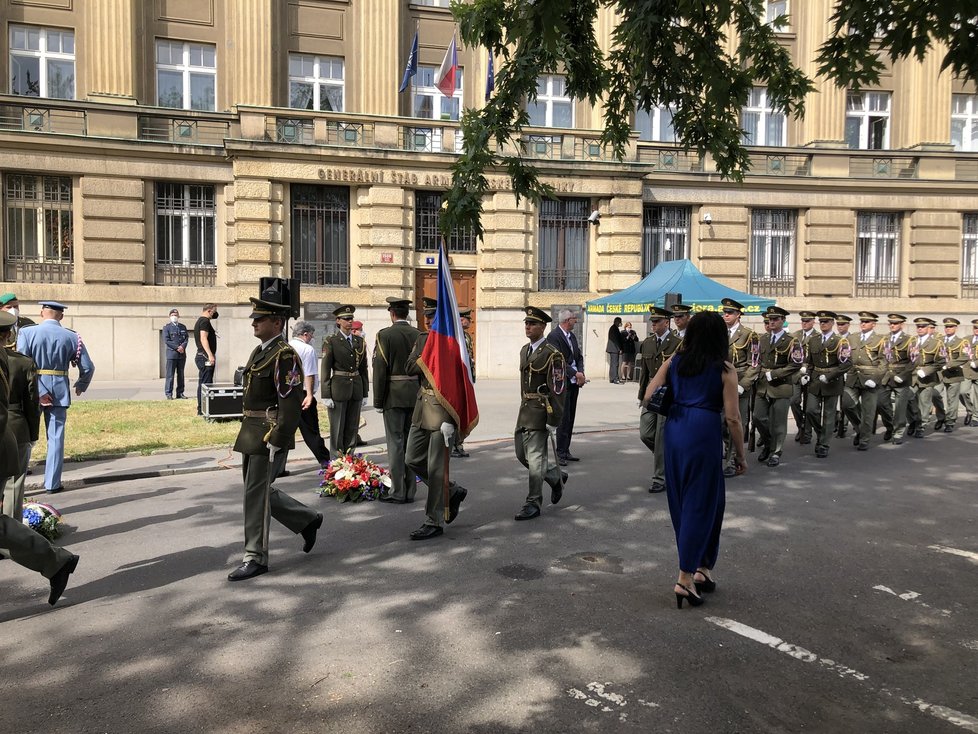 Pieta k uctění památky generála Heliodora Píky, který byl zavražděn ve vykonstruovaném procesu 21. června 1949